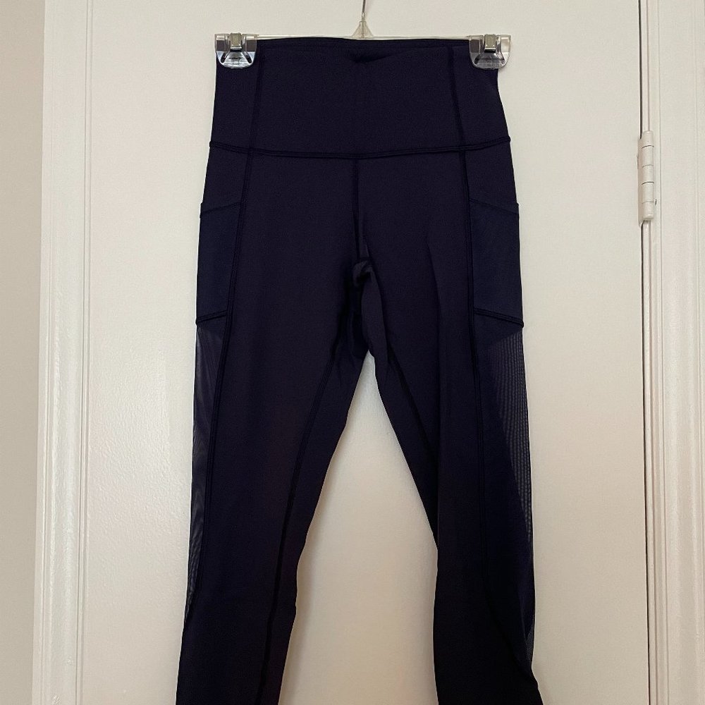 lululemon cardio crop *mesh